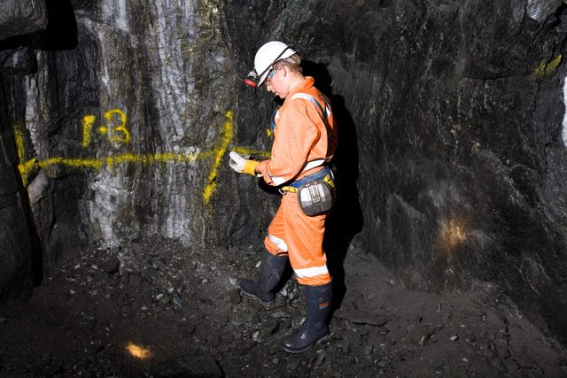 Underground miner in PPE- Mining Jobs