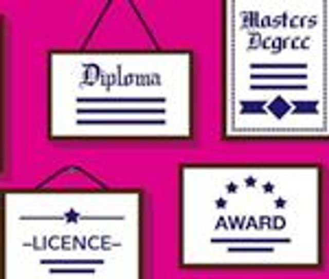 Diploma, degree, licence and award