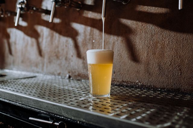 Beer served in Australian mining