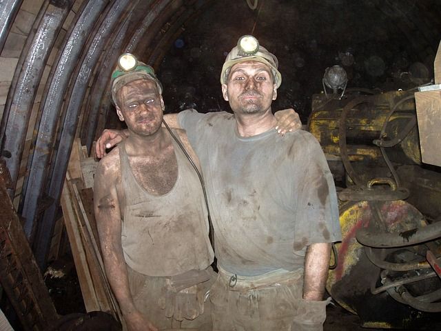 Underground coal miners