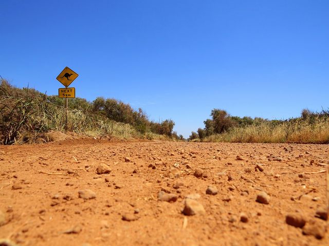 The WA border.