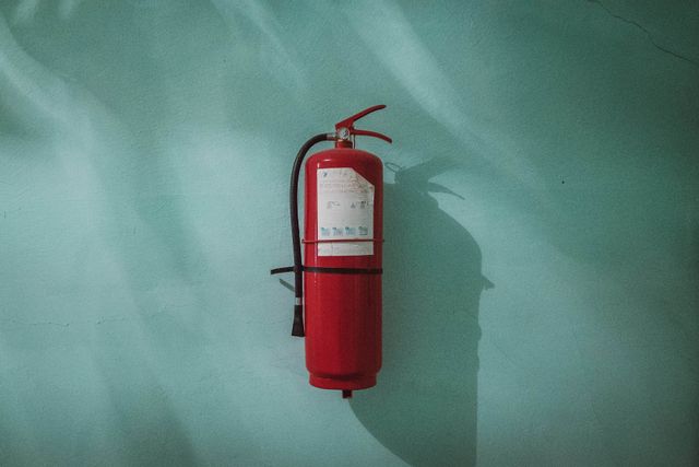 Picture of fire extinguisher