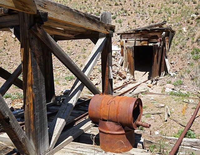 Old mine shaft