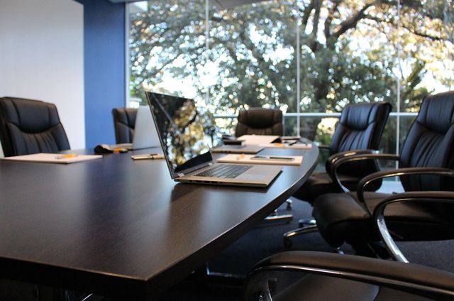 Office boardroom meeting table