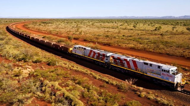 A Picture of a train in Pilbara
