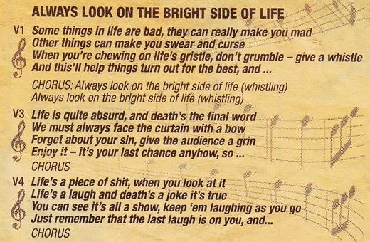 Always Look on the bright side of life