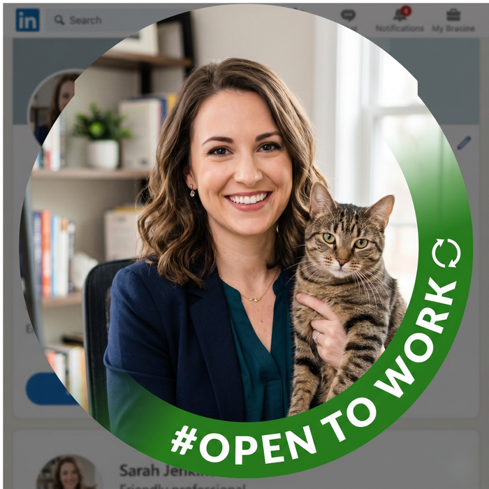 Your LinkedIn headshot should appear professional