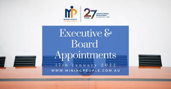 Board Appointments 17th Jan 2022