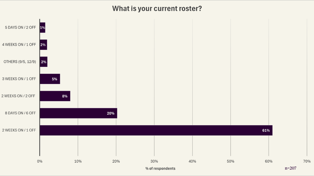 What is your current FIFO mining roster